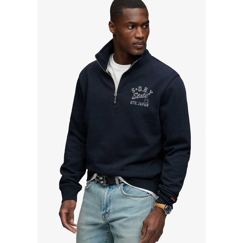 Superdry Athletic Essential Half Zip image number 2